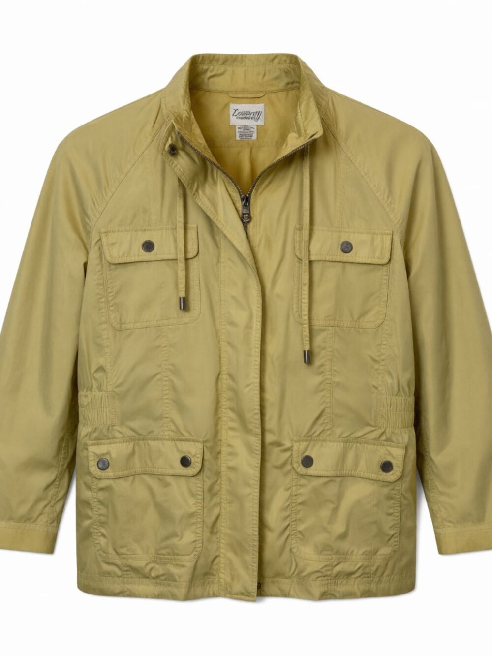 Zenergy by Chico's Yellow Women's Jacket Size 1 Polyester